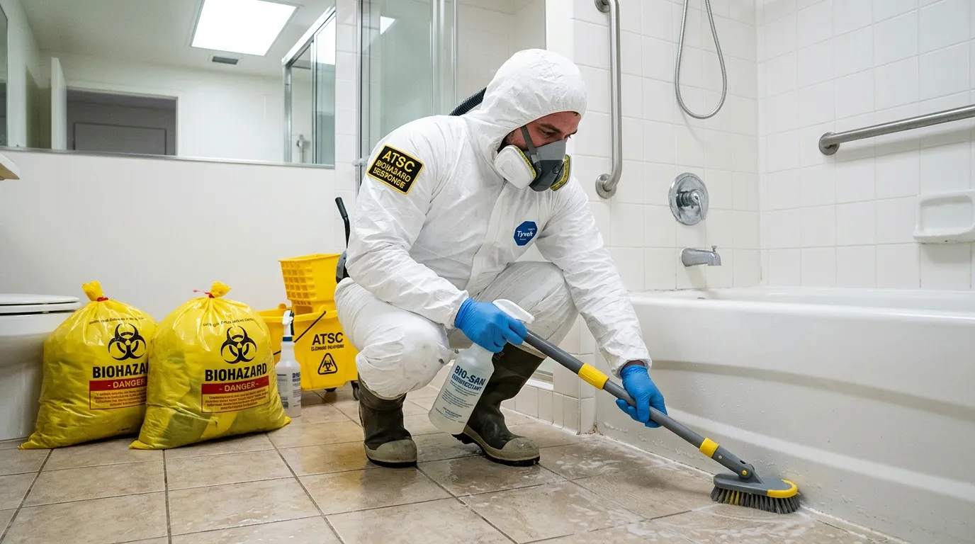 Decontamination equipment deployed for Blood Cleanup in Conning Towers-Nautilus Park